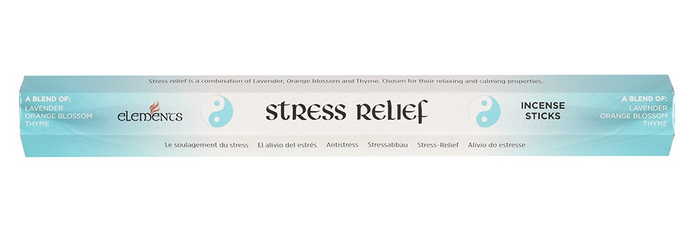 Elements Stress Relief Incense Sticks 20's
